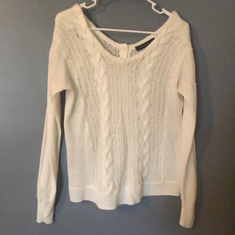 The Limited button back sweater